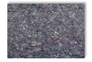recycled cotton fiber board