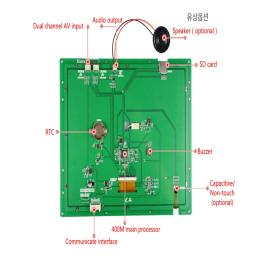 10.4 inch CD104M80600T-01R (400cd) 800x600 UART LCD MODULE