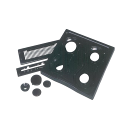 Ceramic coating for small appliance parts requiring heat and corrosion resistance