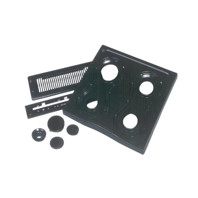 Ceramic coating for small appliance parts requiring heat and corrosion resistance