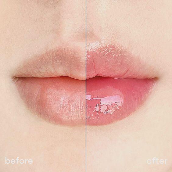 a tube of pink liptreatment