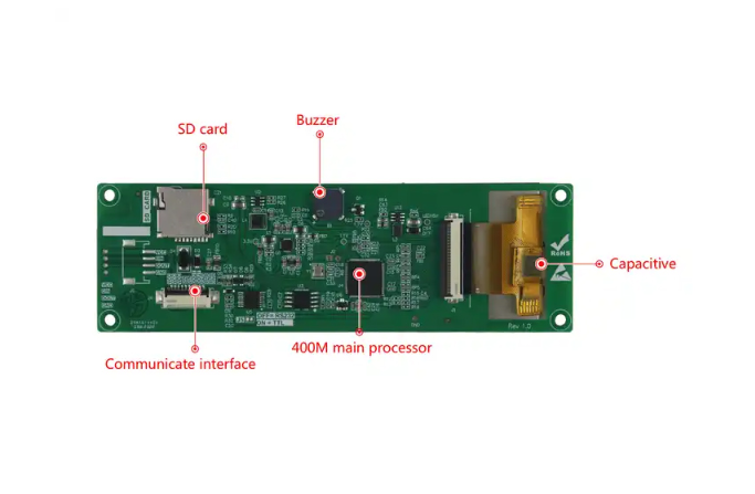 4.6 INCH CD046M32960I-01C (350cd) 320x960 UART LCD MODULE