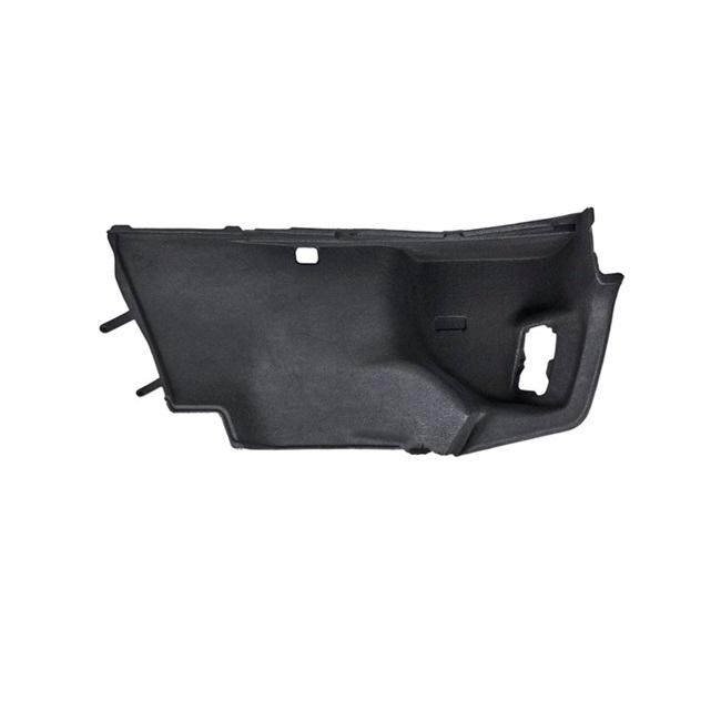 Trunk trim produced by recycled material (cotton, polypropylene)