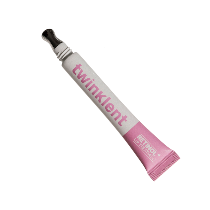 a tube of pink liptreatment