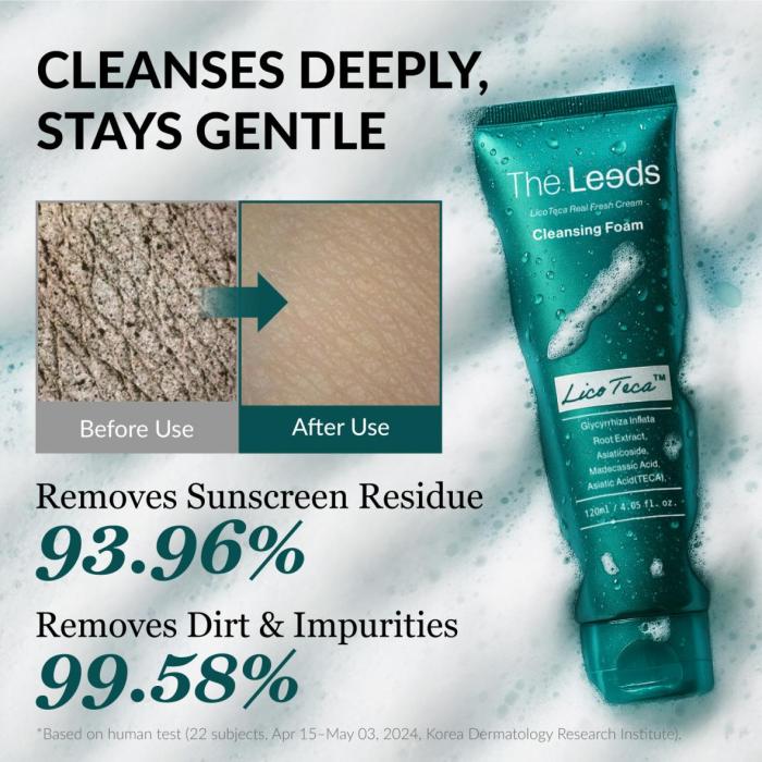Cleanses Deeply, Stays Gentle