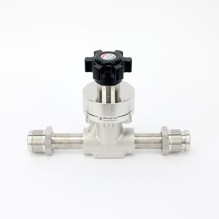 High-pressure globe valve