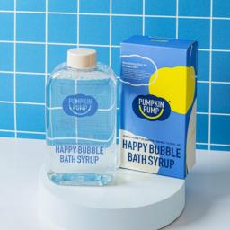 happy bubble bath syrup