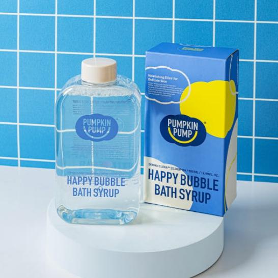 happy bubble bath syrup