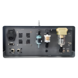 Back view of a gasoline exhaust gas analyzer controller