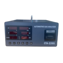 Front view of a gasoline exhaust gas analyzer controller