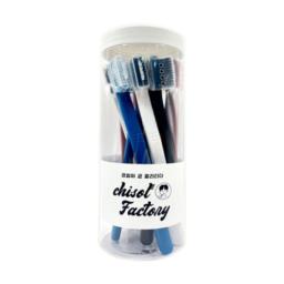 toothbrushes in a tube