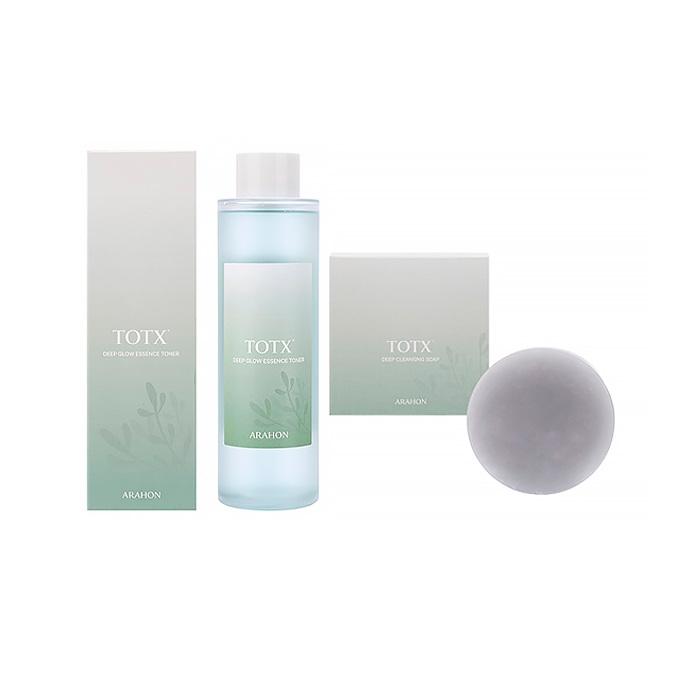 ARAHON TOTX DEEP CLEANSING SOAP & TONER