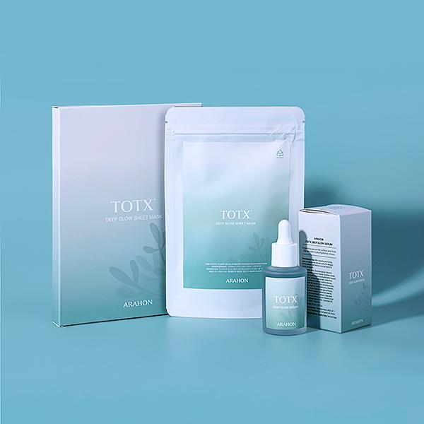 Arahon Totx Deep Glow Serum & Toner & GEL CREAM & SHEET MASK