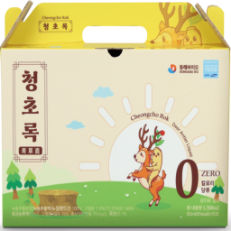 Cheongcho Rok  World's first 0 calorie, 0 sugar fermented Deer Antler Liquid