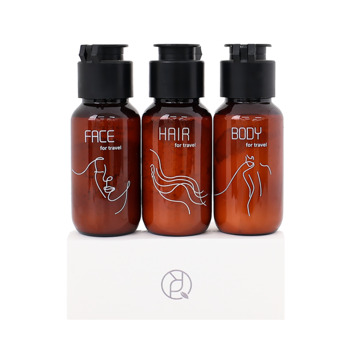 Redail Powder cleanser mini bottle travel kit