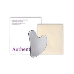 Luminous Glow Heart Gua Sha With Portable Velvet Pouch