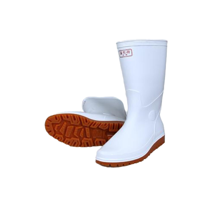 Men Long Boots White