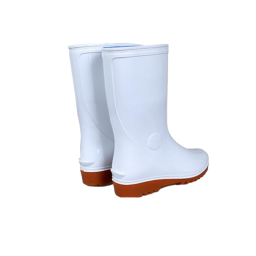 Men Long Boots White