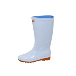 Men Long Boots White