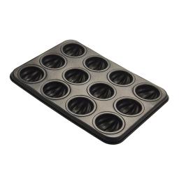 Commercial Non-stick Madeleine Mold Tray (Non-stick 12-cup Madeleine Pan)