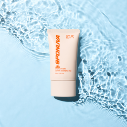 SPONUVA PDRN ACTIVE SUNCREAM PRO, clearly labeled with SPF 50+ PA++++ and 50ml (1.69 fl.oz.)