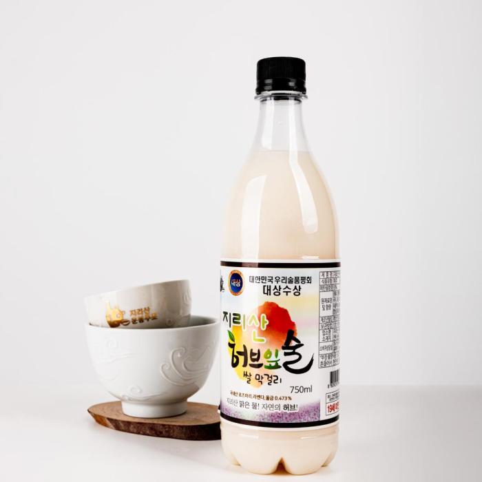 a bottle and a bowl of rice wine
