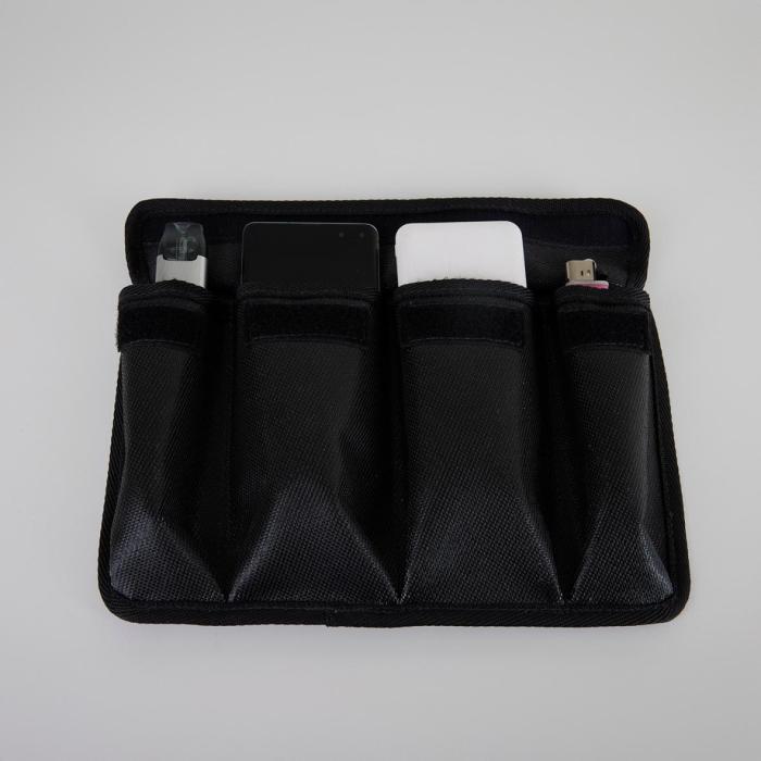 black wallet