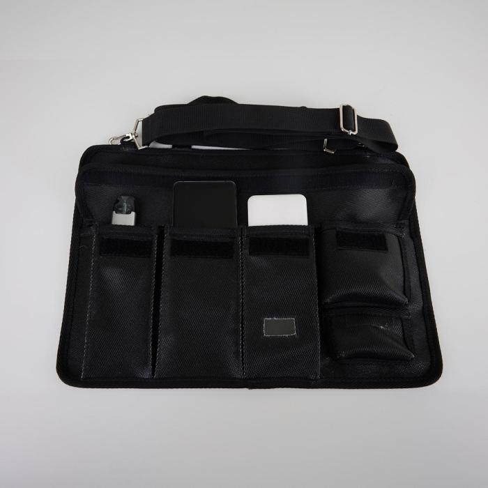 black laptop bag
