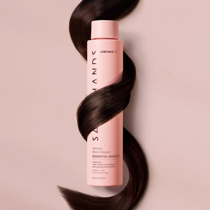 SALONHANDS Amino Bond Repair Essential Masque 250ml / An essential masque for damaged hair that helps even extremely damaged hair recover quickly with 5,000ppl of amino acids.