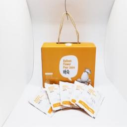Balloon Flower Pear Juice Box