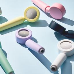 Colorful silicone shower heads and hose