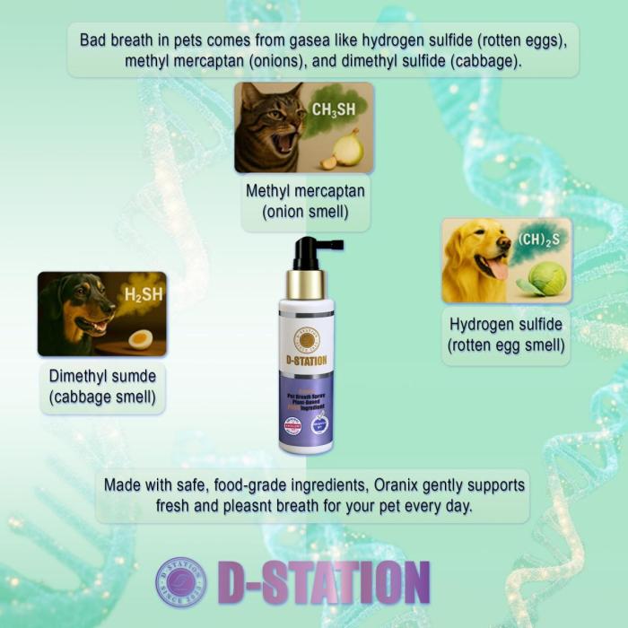 Eliminates bad breath and supports daily oral hygiene