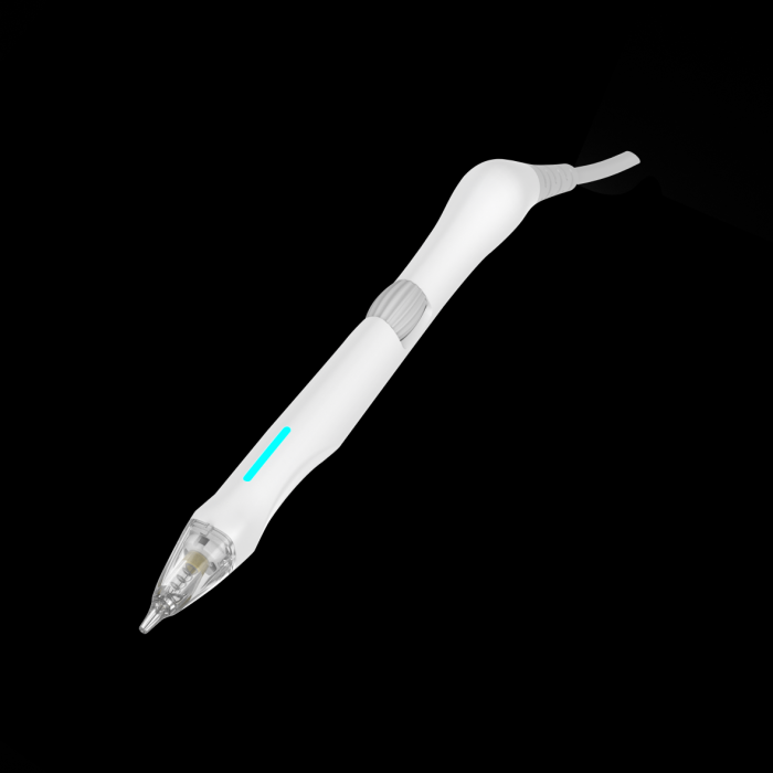 1) Wide RF energy with diagonal needle2) Minimize injectable loss3) All dermal layers treatment (including Papillary and Reticular Dermis  4) Subcision effect  5) Perfect Realtime Impedance System