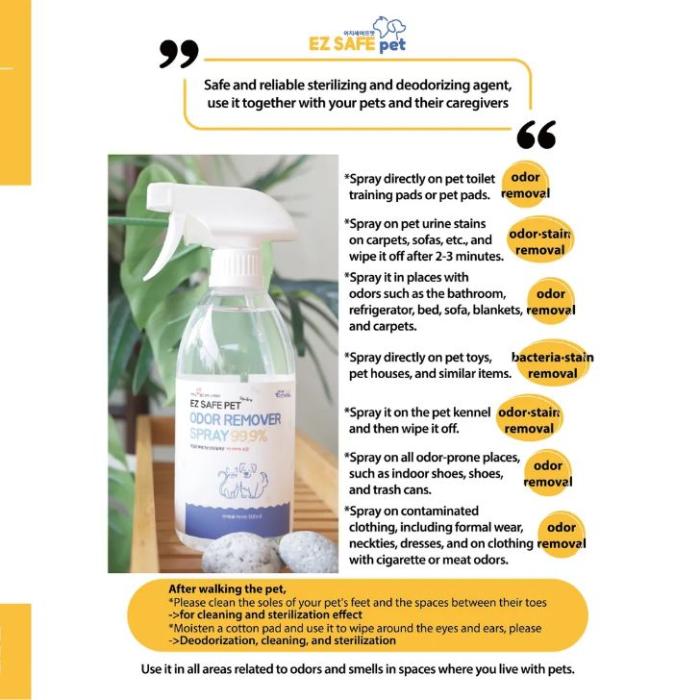 Natural Mineral-based Pet Stain & Odor Remover