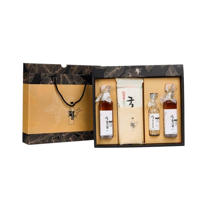 Sesame40g  & Perilla Oil  300ml & Perilla Oil 300g Set