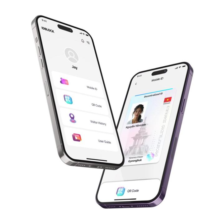 4th generation hybrid digital identity based on blockchain technology AI verification model. All personal information is stored in user's mobile device, and authentication is delivered via zero-knowledge proof technology to minimize unnecessary exposure of information.