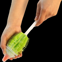 Petal 2-Way Bottle Brush (Straight / Rotating)