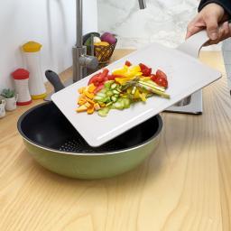 Index Cutting Board Set with Handle (S, L)