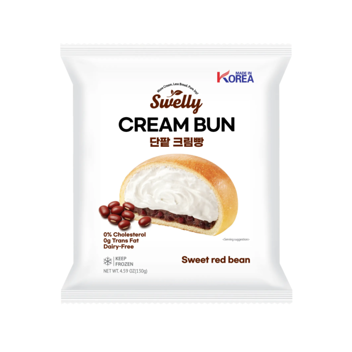 Swelly Sweet Red Bean Cream Bun