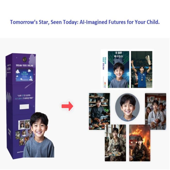 Tomorrow’s Star, Seen Today: AI-Imagined Futures for Your Child