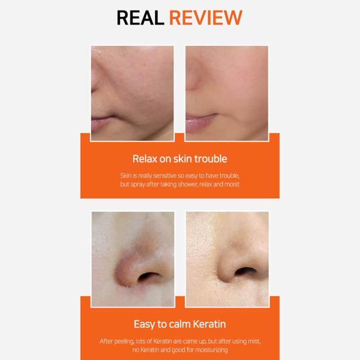 Visible improvement in skin texture and hydration after use, helping to soothe irritation and improve skin condition.