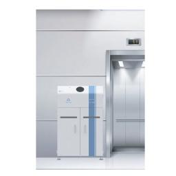 AI-powered recyclable sorting system for primary recyclable resource sorting in public spaces