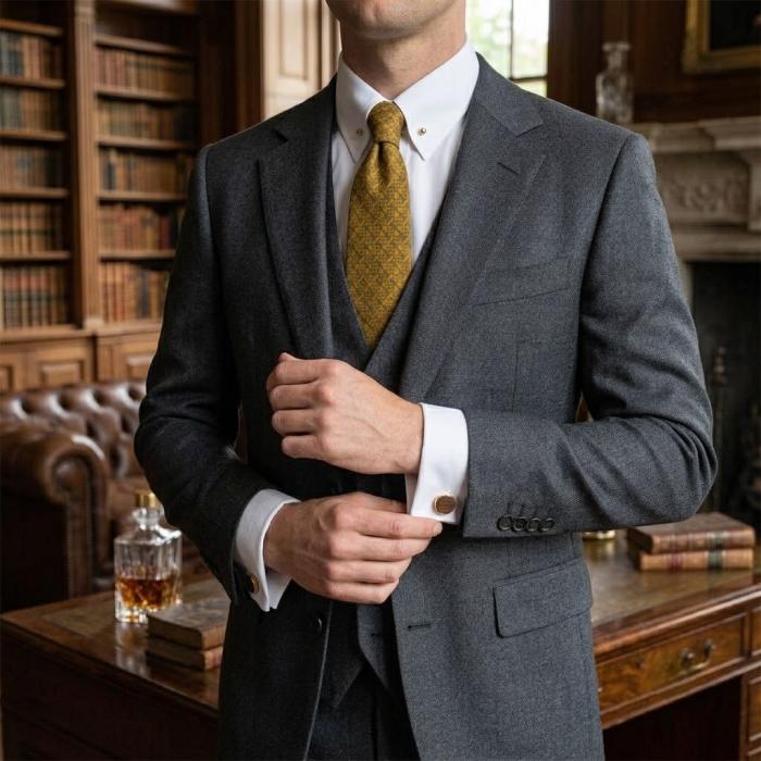 Silk Necktie No14