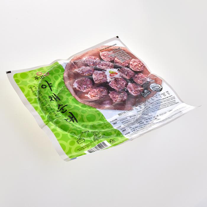 Korean Blood Sausage with Vegetables