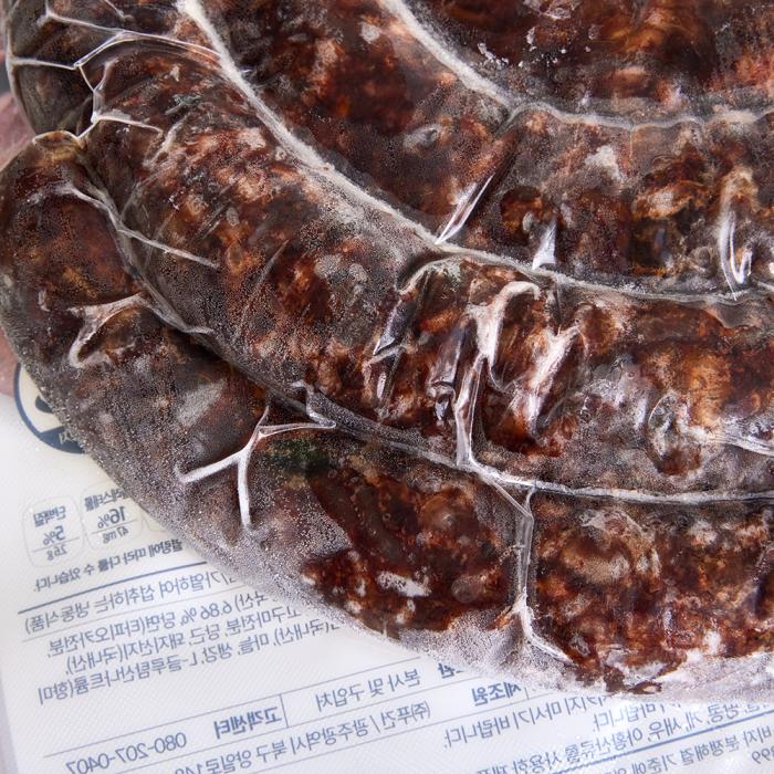Korean Blood Sausage with Vegetables