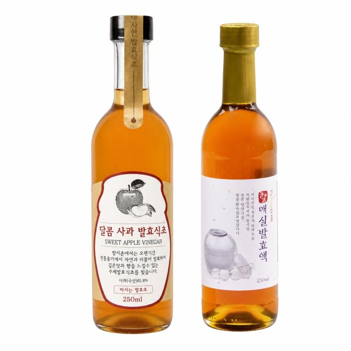 Hyangjichon Apple & Maesil (250ml x 2)