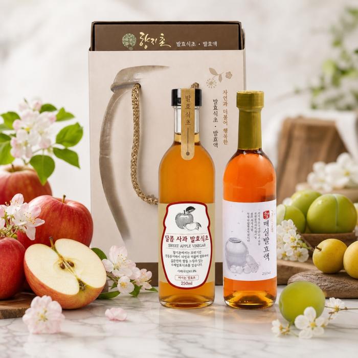 Hyangjichon Apple & Maesil (250ml x 2)