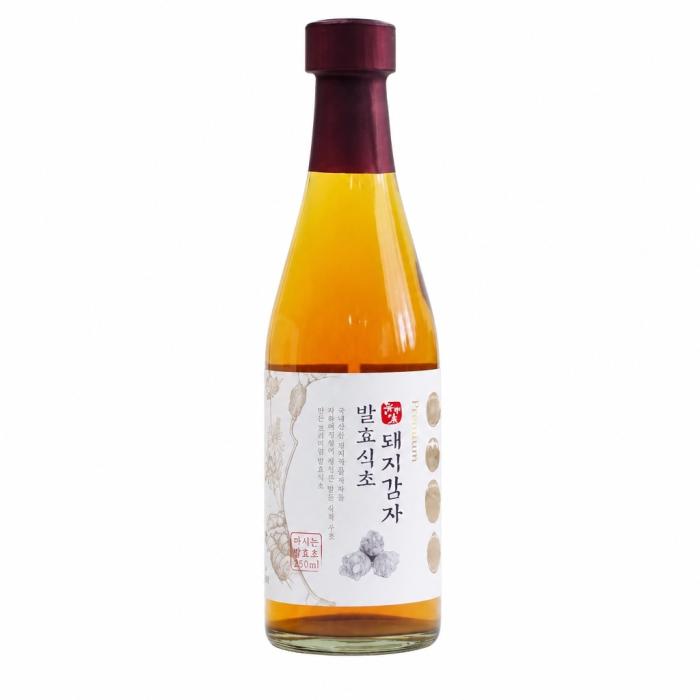 korean liquor, a bottle and a box