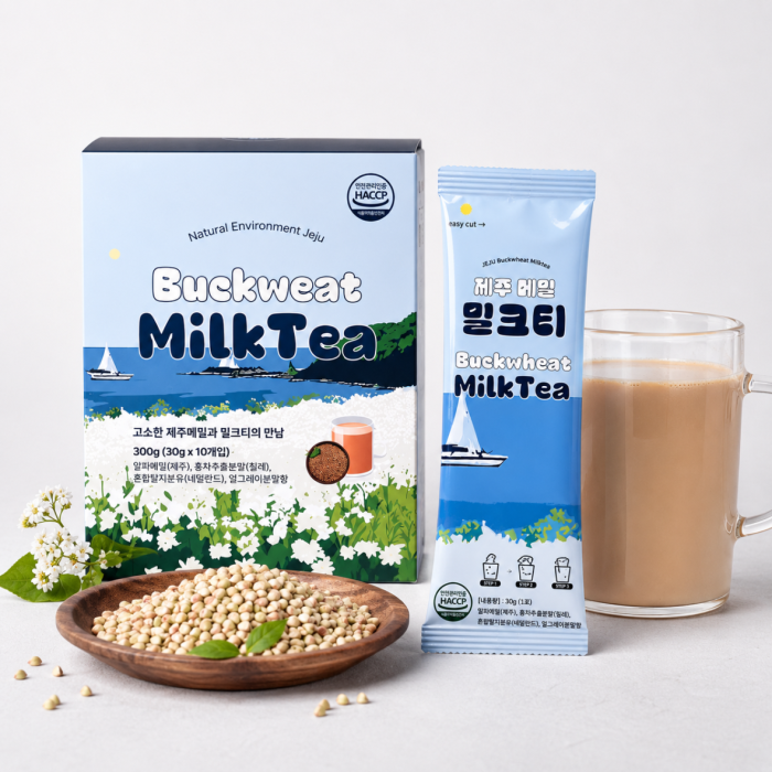 Jeju Buckwheat Milk Tea