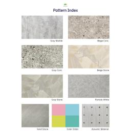 pattern index A high-quality image of a fire-retardant and thermal insulation SafeBoard. The product is presented as a clean rectangular panel with a smooth, light gray surface, highlighting its durable structure, high energy efficiency, and modern building material aesthetics.